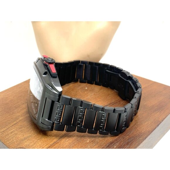 Versace Mens Watch VE6H00623 Swiss Quartz Chronograph Black Dial Stainless Steel - Picture 8 of 13